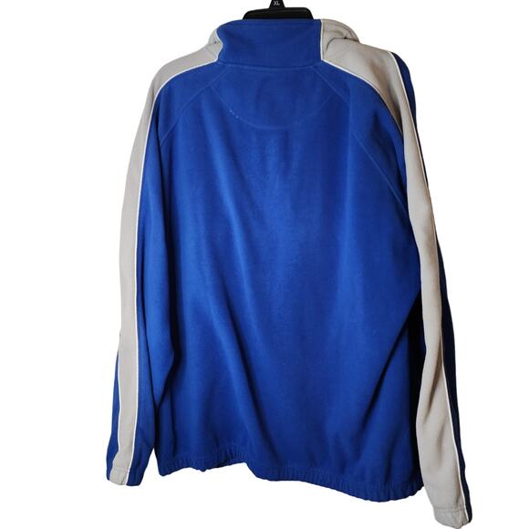 ProEdge Kentucky Fleece 1/4 Pullover Mens XL Blue/Gray Wildcats U.K. Big Blue - Picture 2 of 11